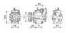 AVA QUALITY COOLING HDK207 Compressor, air conditioning